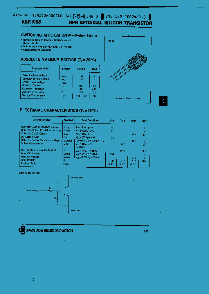 KSR1005_739941.PDF Datasheet