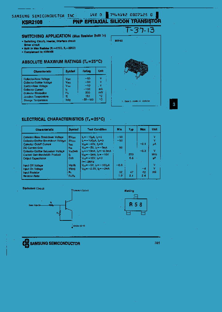 KSR2108_719792.PDF Datasheet