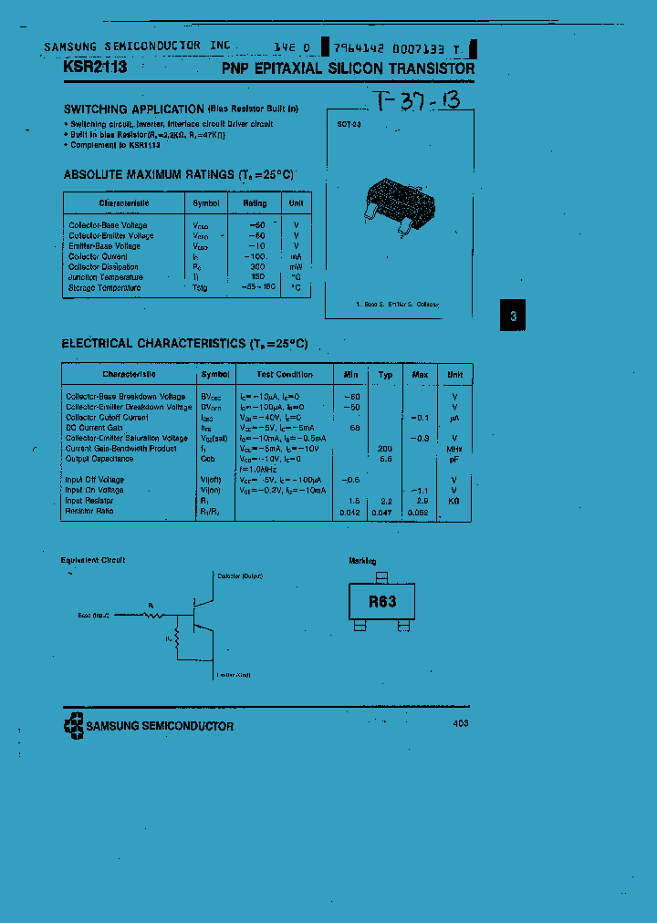 KSR2113_693744.PDF Datasheet