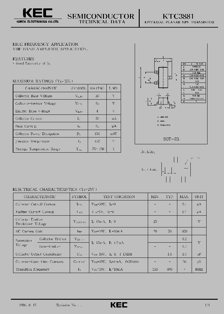 KTC3881_912832.PDF Datasheet
