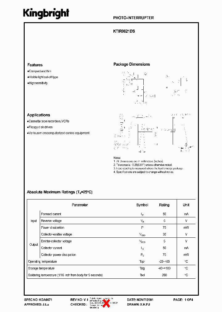 KTIR0821DS_664350.PDF Datasheet