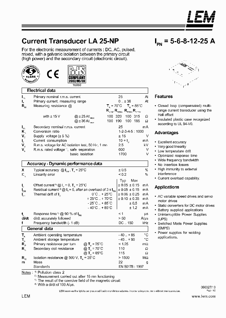 LA25-NP06_700946.PDF Datasheet