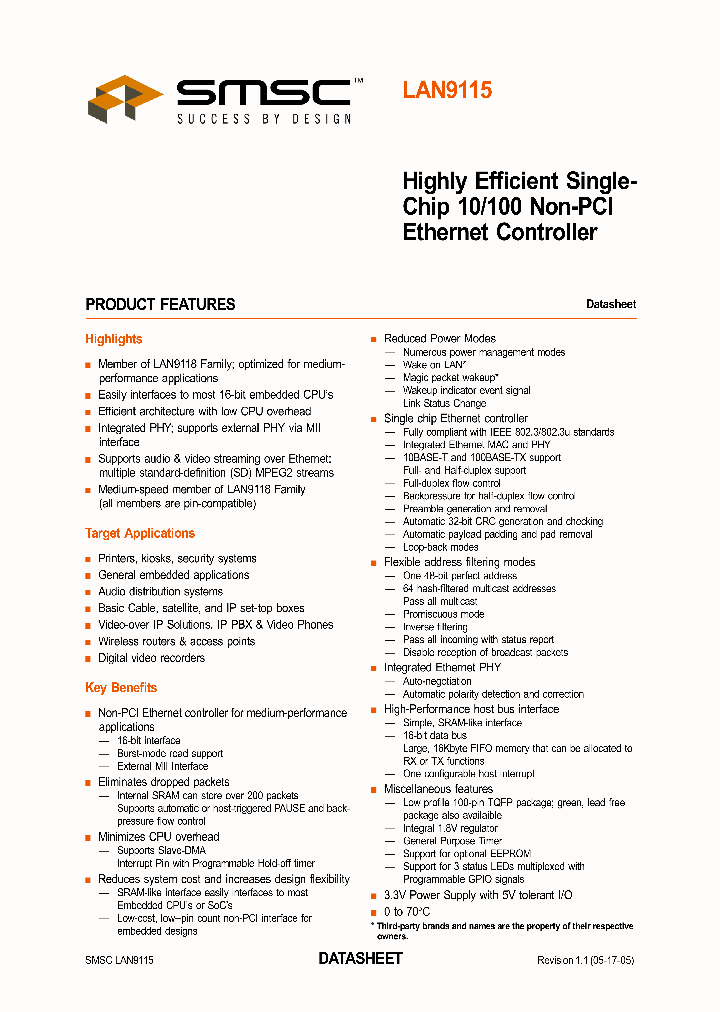 LAN911505_722147.PDF Datasheet