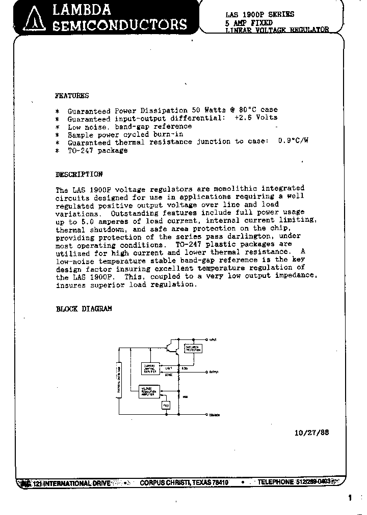 LAS1900_807297.PDF Datasheet