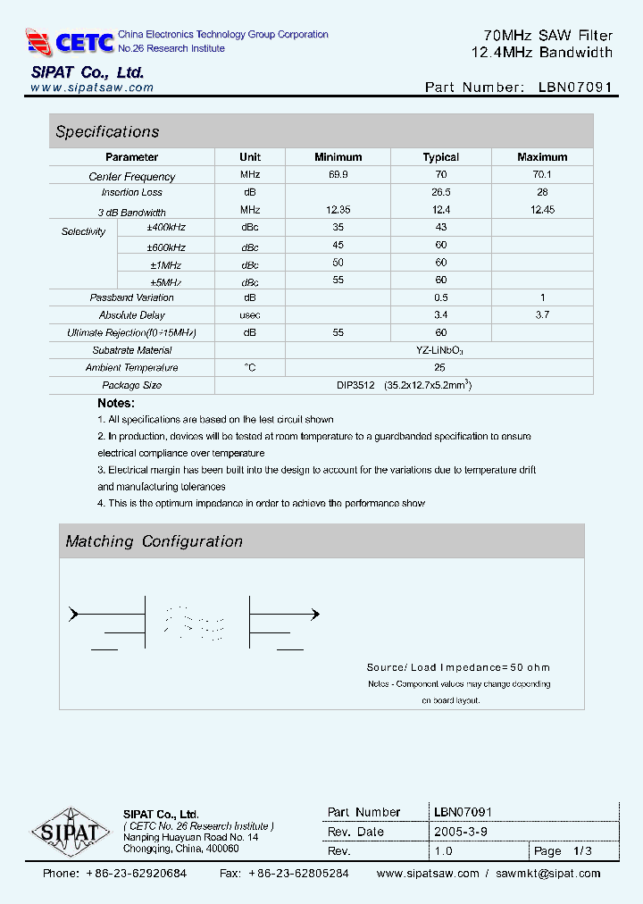 LBN07091_669498.PDF Datasheet