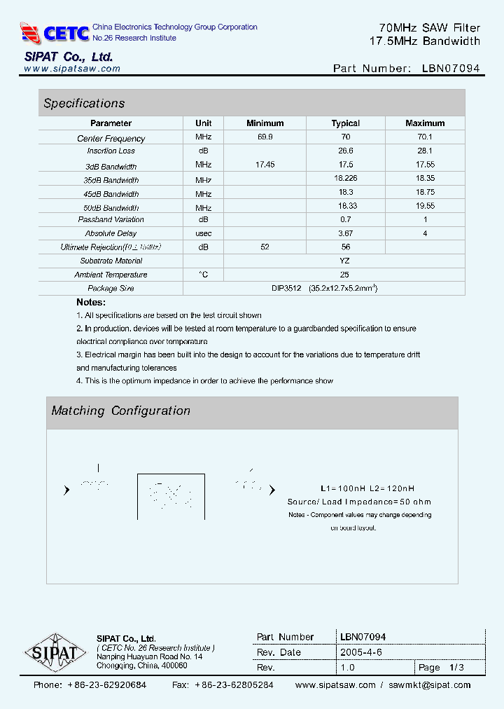 LBN07094_669501.PDF Datasheet