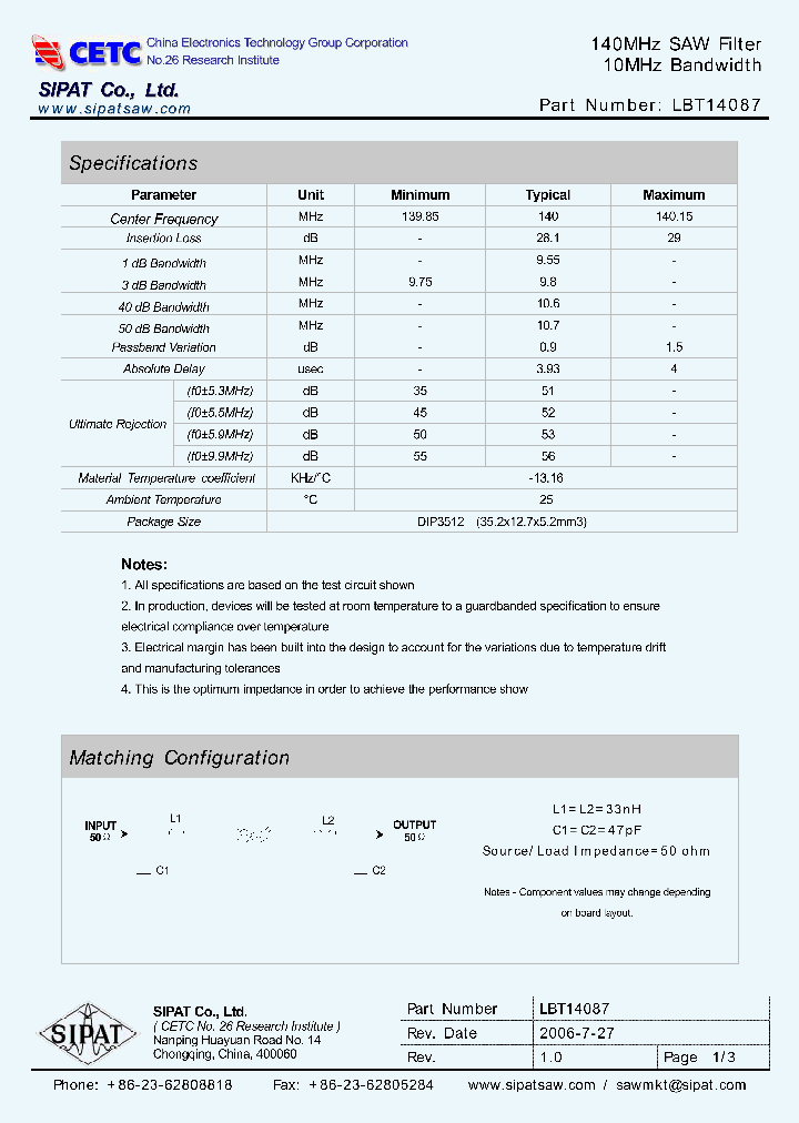 LBT14087_669409.PDF Datasheet