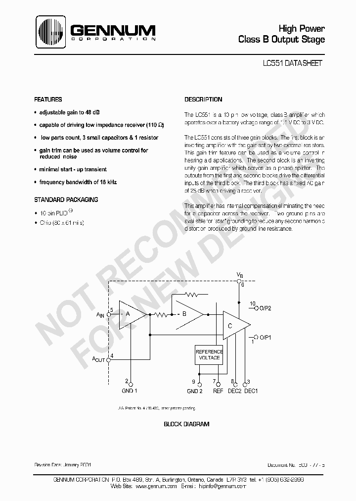 LC551_874335.PDF Datasheet