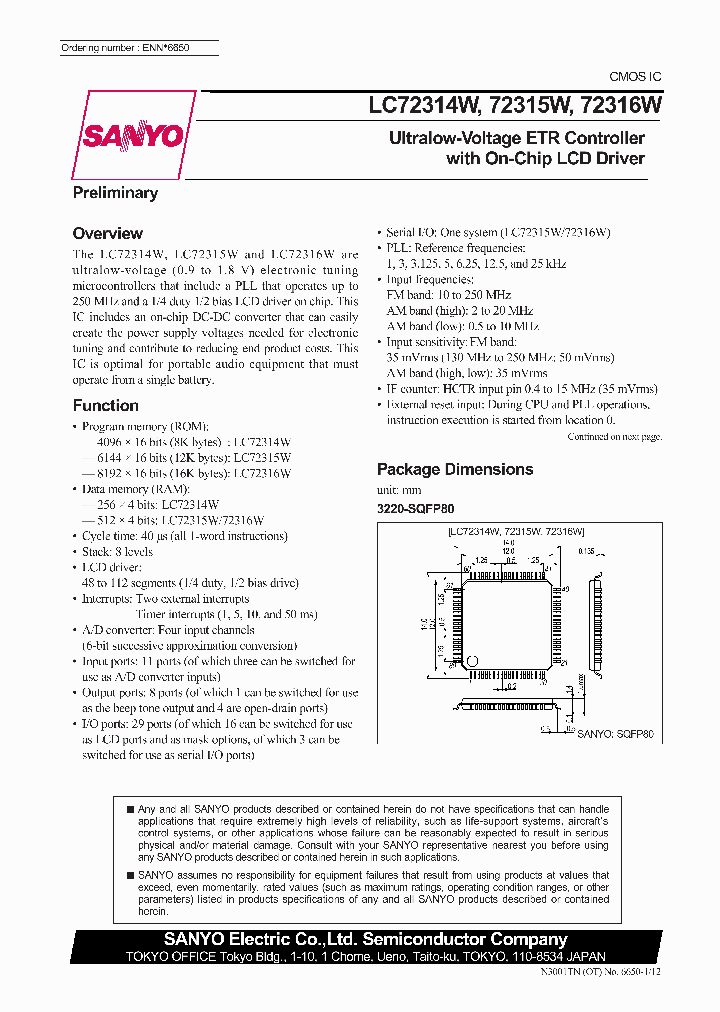 LC72314W_631730.PDF Datasheet