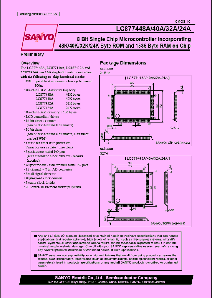 LC877424A_928867.PDF Datasheet