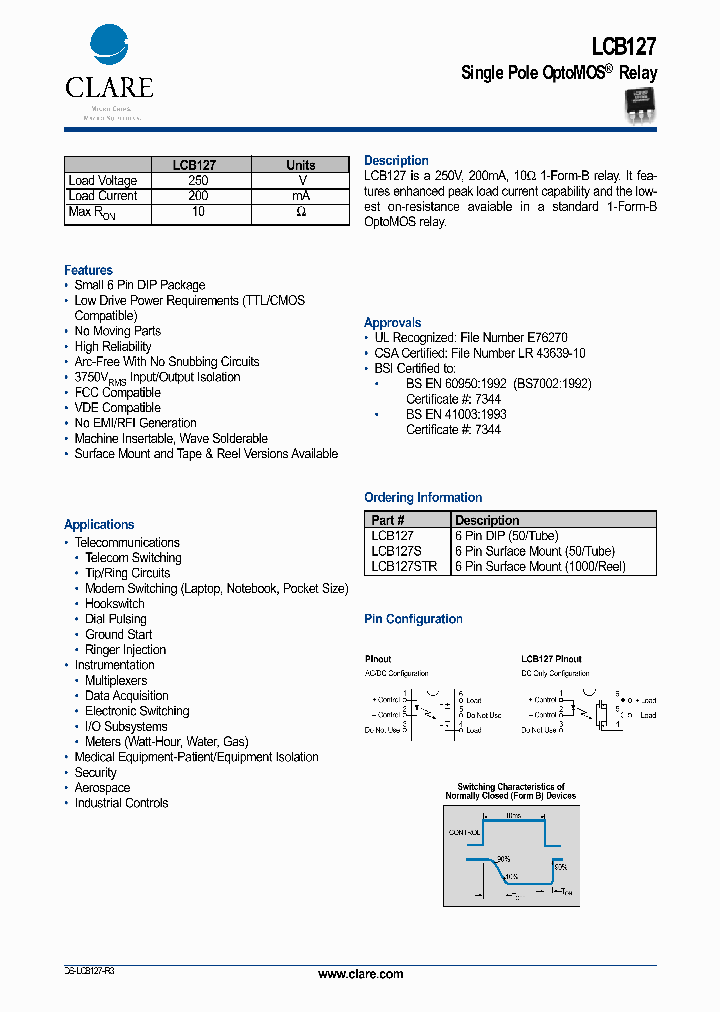 LCB127_820380.PDF Datasheet
