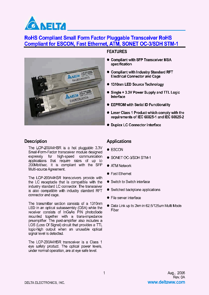 LCP-200A4HSR_761753.PDF Datasheet