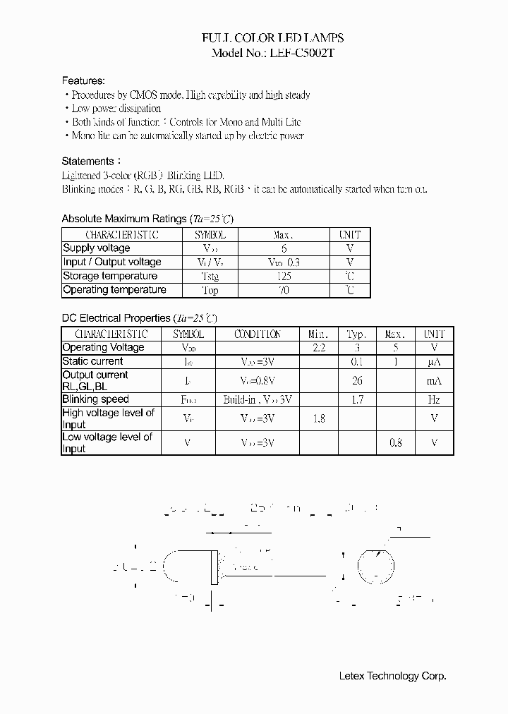 LEF-C5002T_711474.PDF Datasheet
