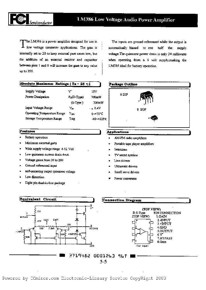 LM386CS_909300.PDF Datasheet
