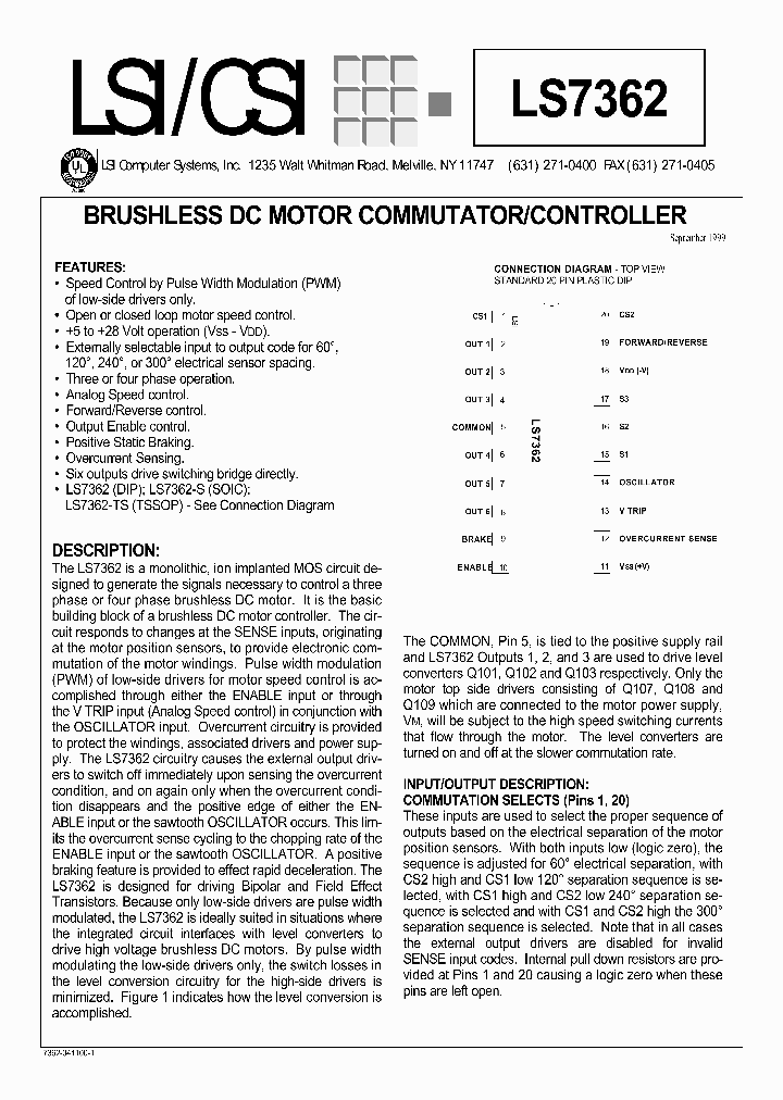 LS7362_810063.PDF Datasheet