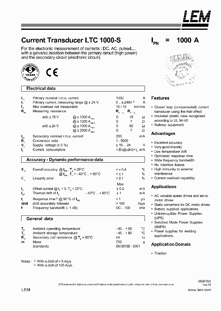 LTC1000-S_751627.PDF Datasheet