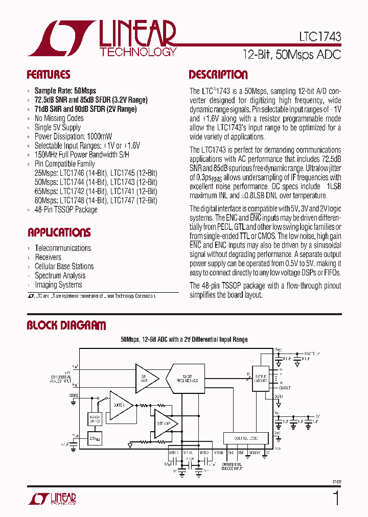 LTC1743CFW_764917.PDF Datasheet