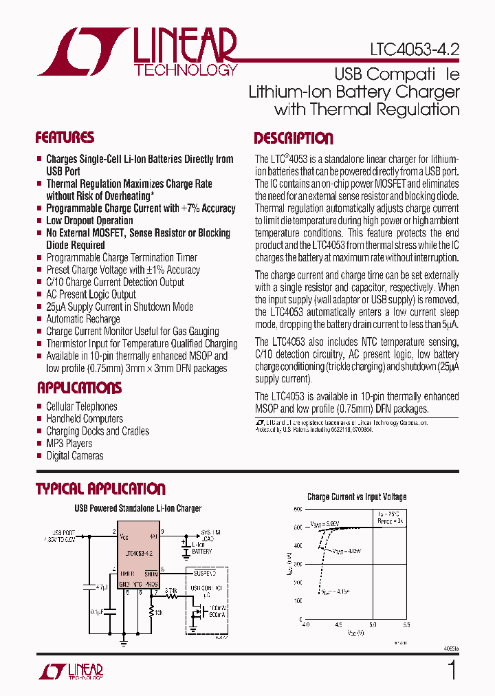 LTC4053EMSE-42_607931.PDF Datasheet