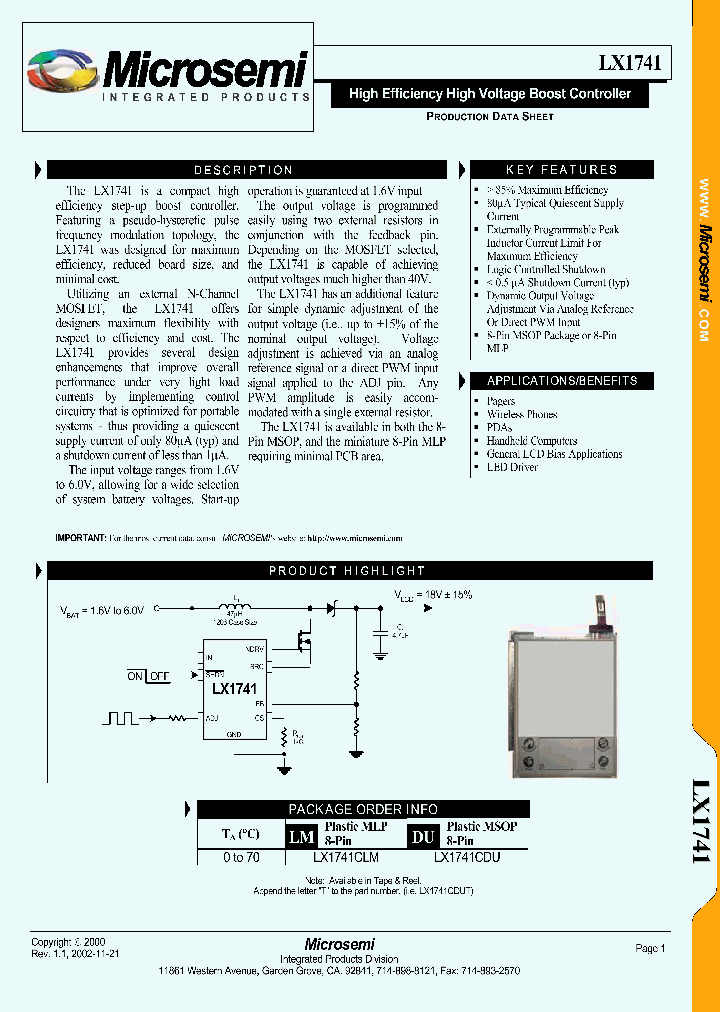 LX1741CLM_666091.PDF Datasheet