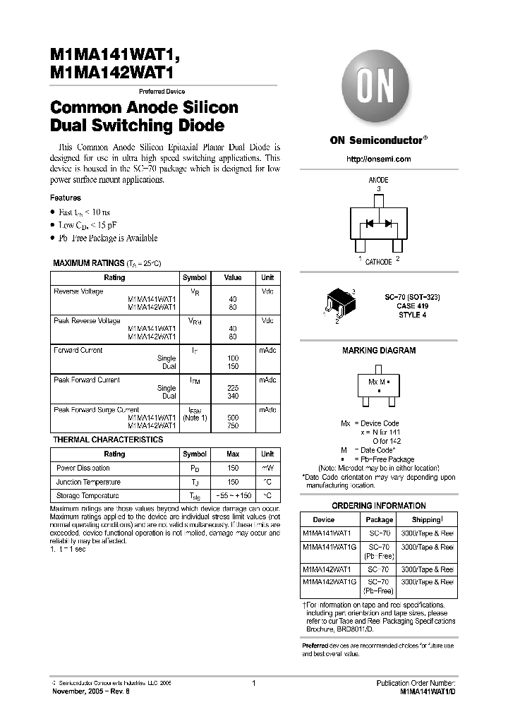 M1MA141WAT105_741449.PDF Datasheet