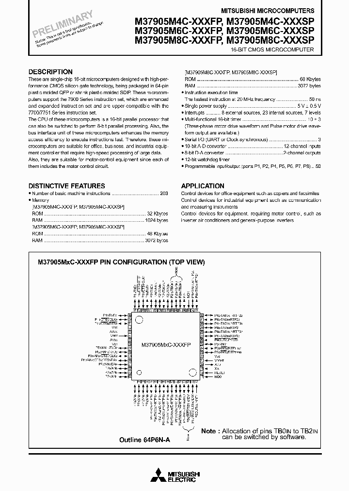 M37905M4C_953740.PDF Datasheet