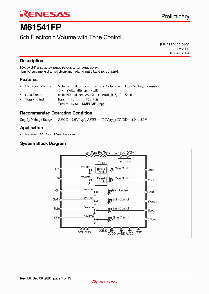 M61541FP_916701.PDF Datasheet