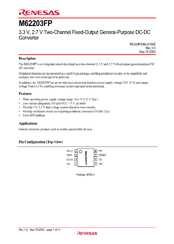 M62203FP_663648.PDF Datasheet