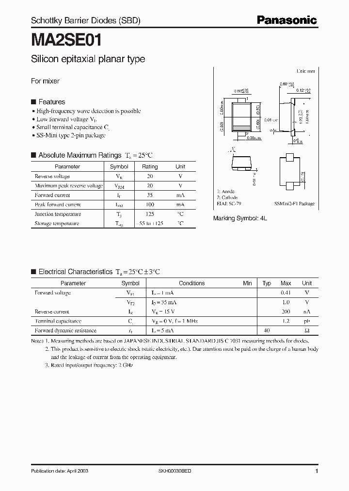 MA2SE01_611956.PDF Datasheet