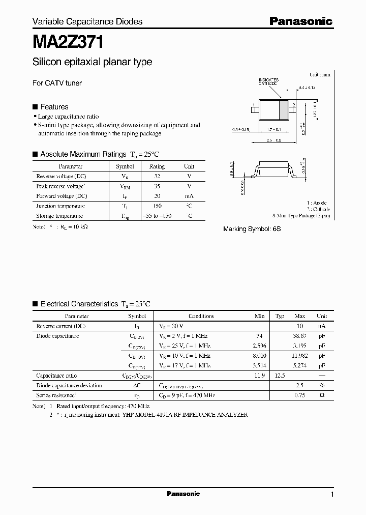 MA2Z371_807486.PDF Datasheet