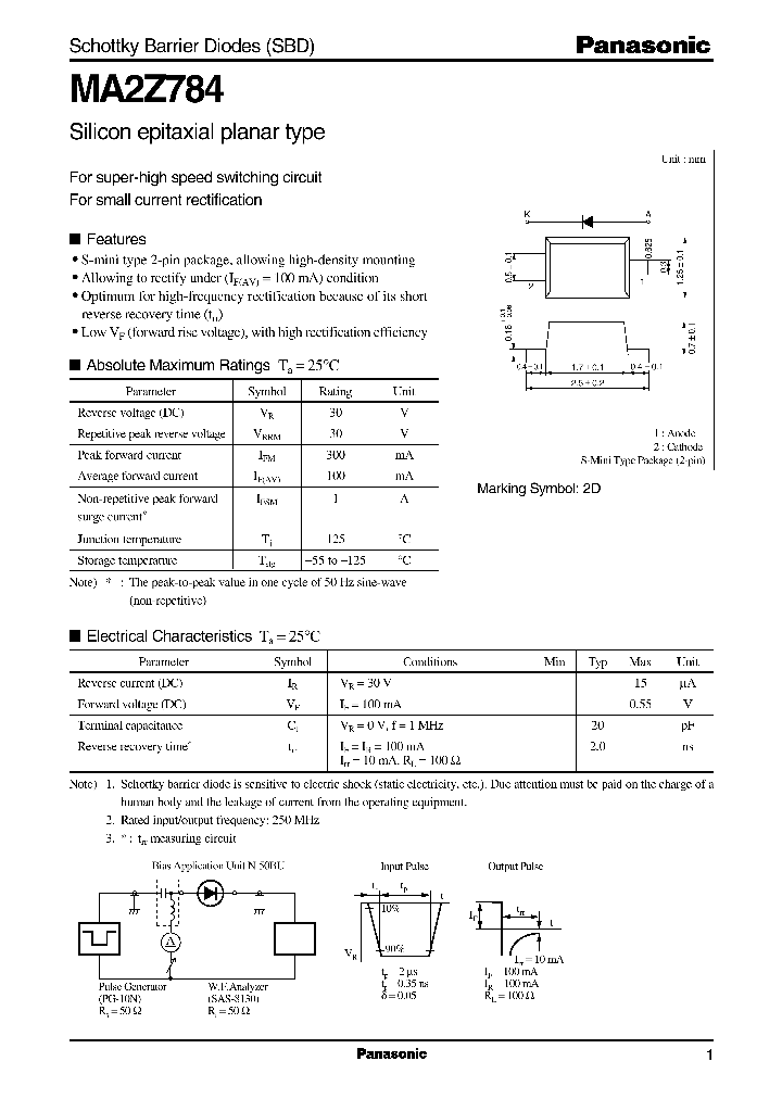 MA2Z784_825905.PDF Datasheet