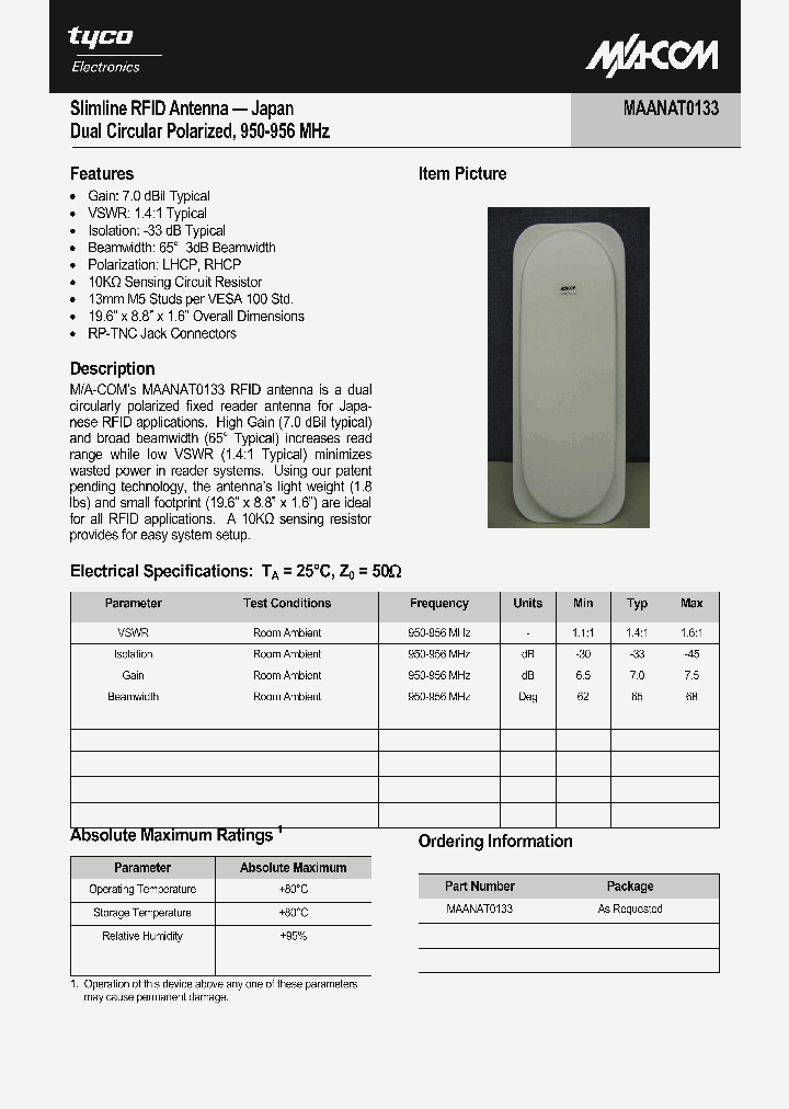 MAANAT0133_615126.PDF Datasheet