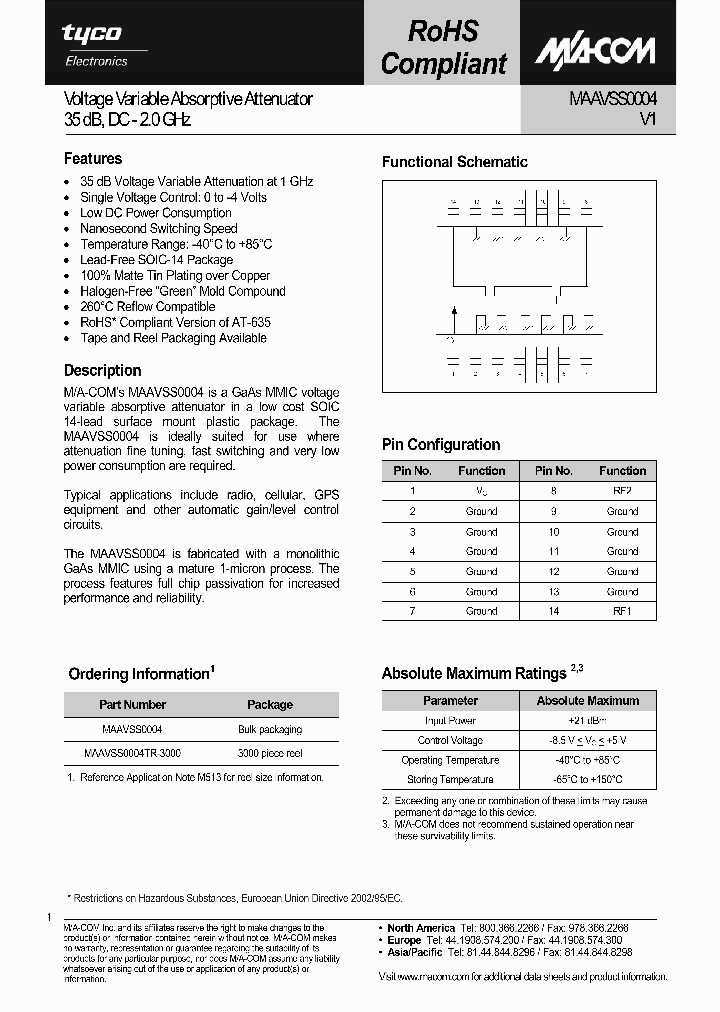 MAAVSS0004_863522.PDF Datasheet
