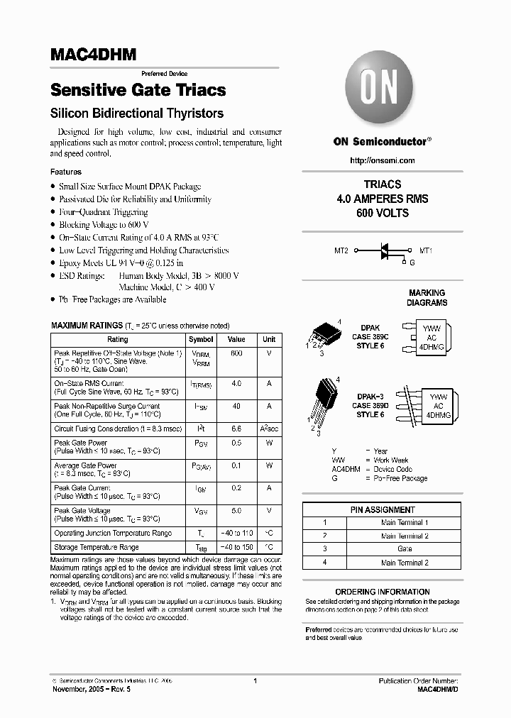 MAC4DHM05_741559.PDF Datasheet
