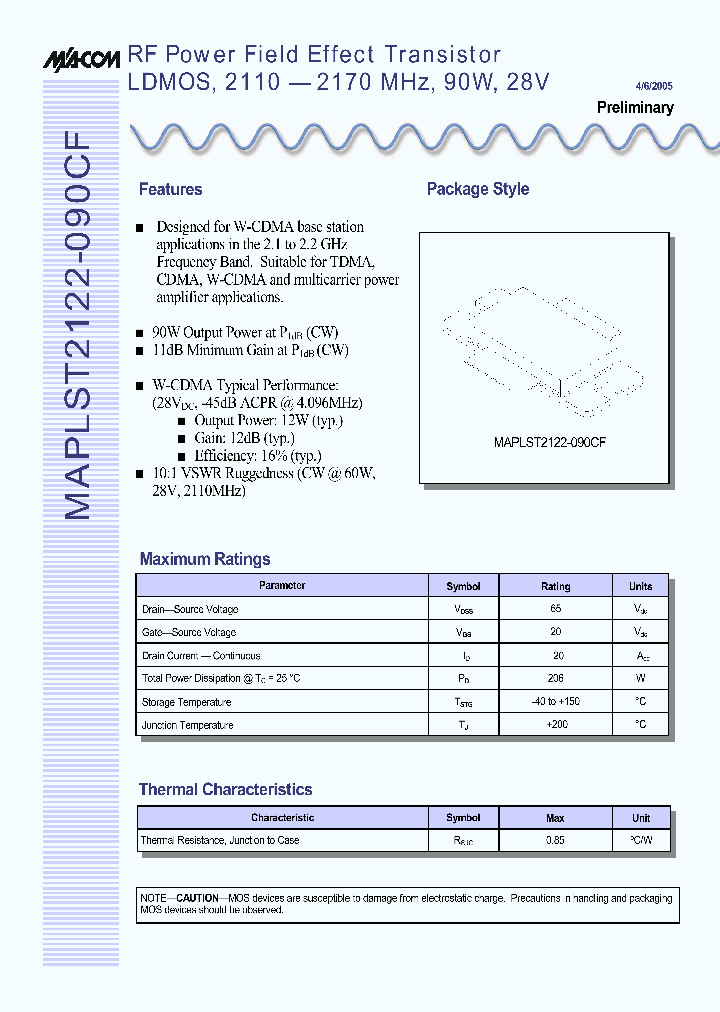 MAPLST2122-090CF_614222.PDF Datasheet