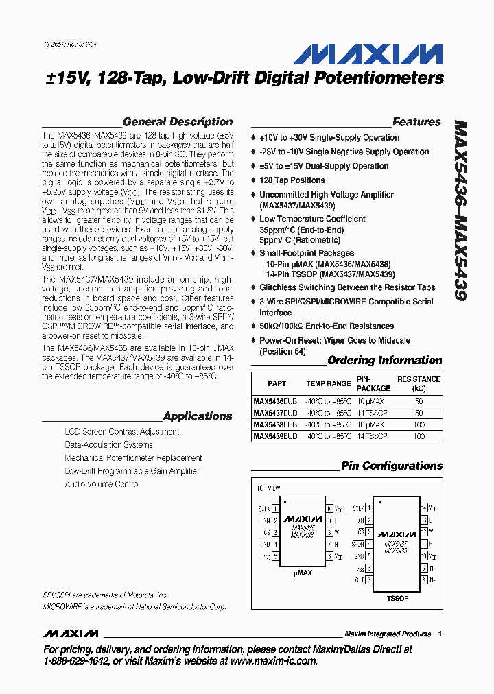 MAX5438EUB_902650.PDF Datasheet
