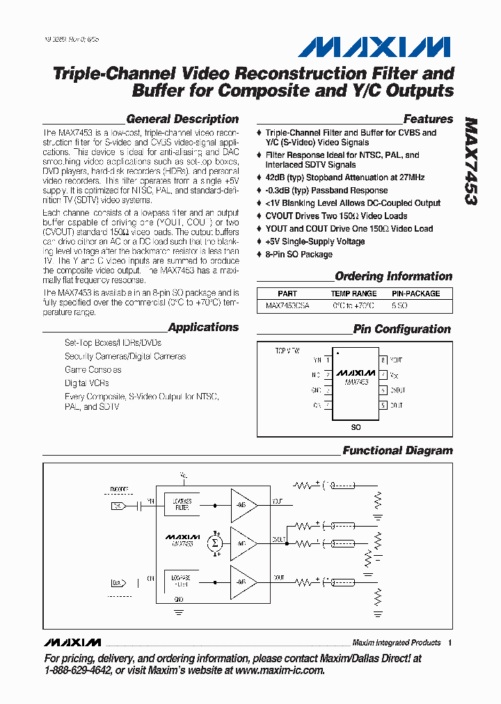 MAX7453_931293.PDF Datasheet