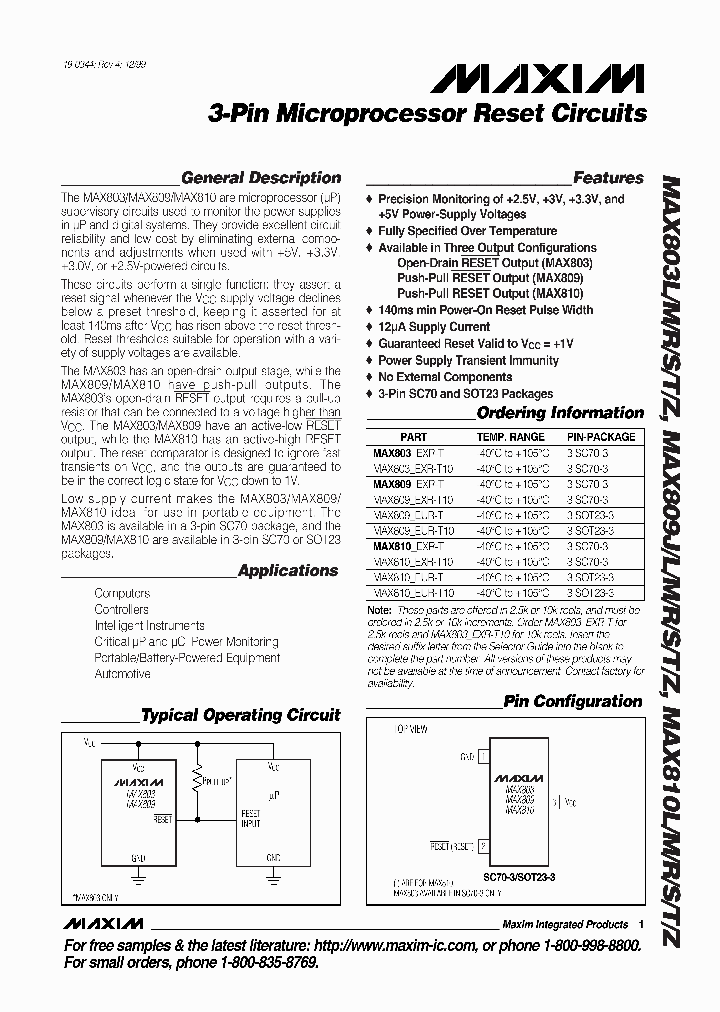 MAX809MEUR-T_810582.PDF Datasheet