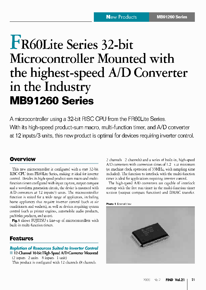 MB91260_622155.PDF Datasheet
