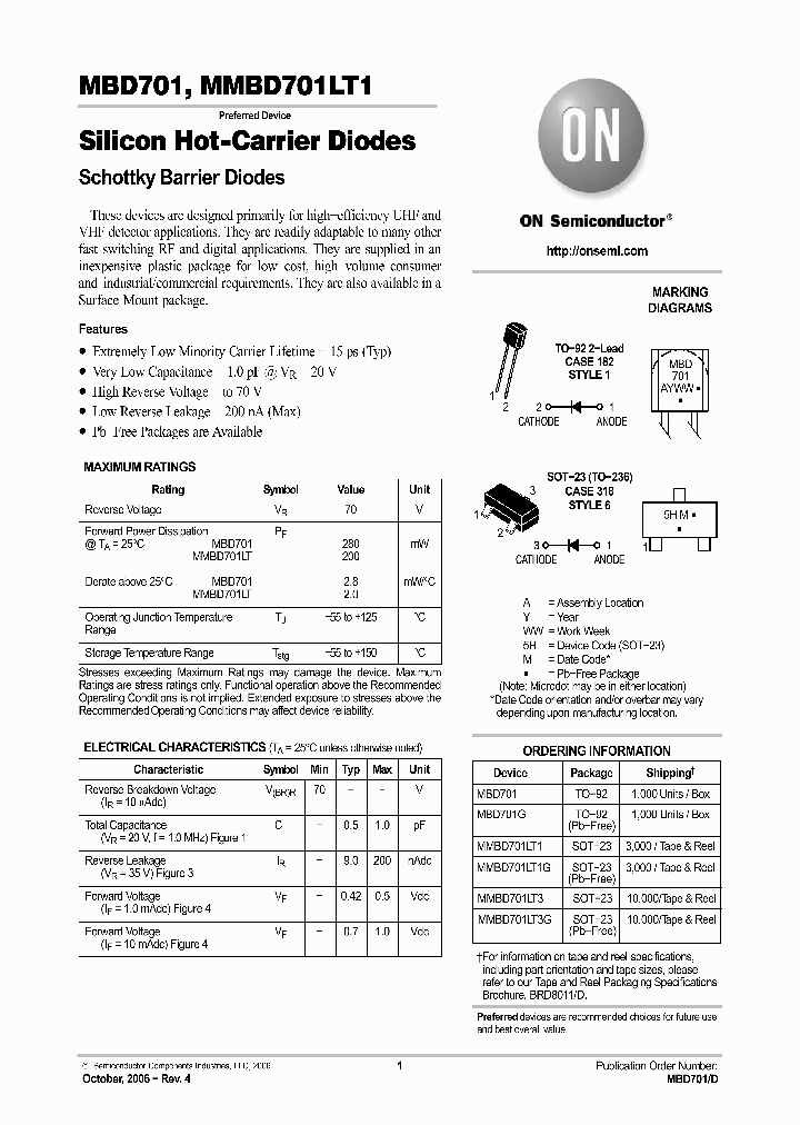 MBD70106_741598.PDF Datasheet