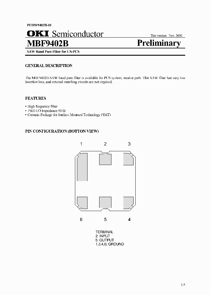 MBF9402B_1011650.PDF Datasheet