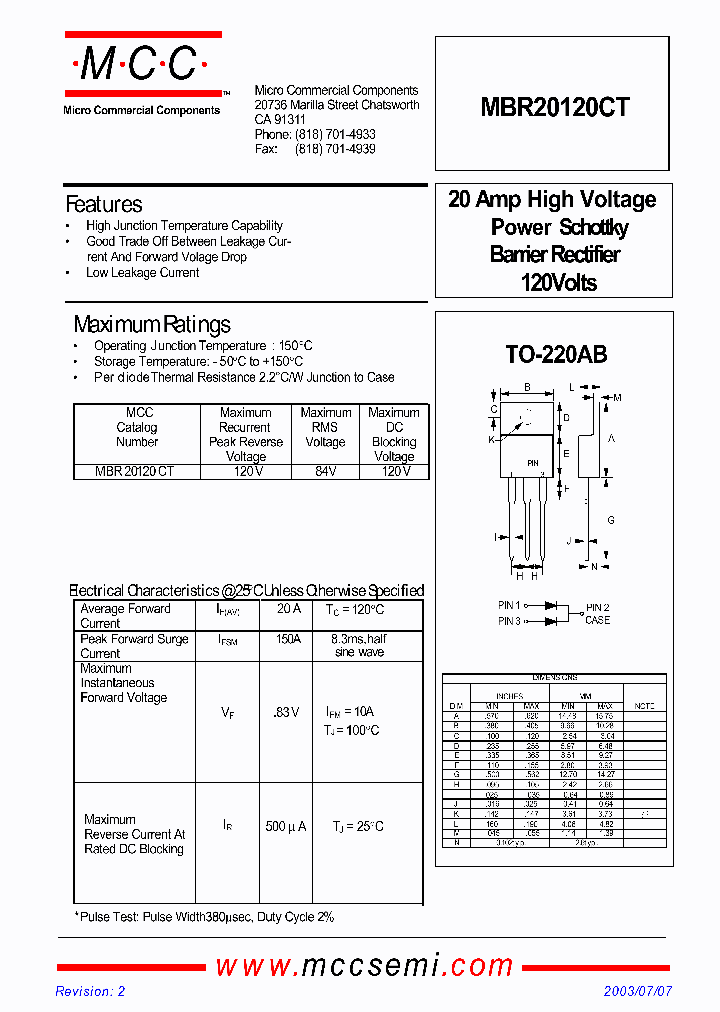MBR20120CT_906550.PDF Datasheet