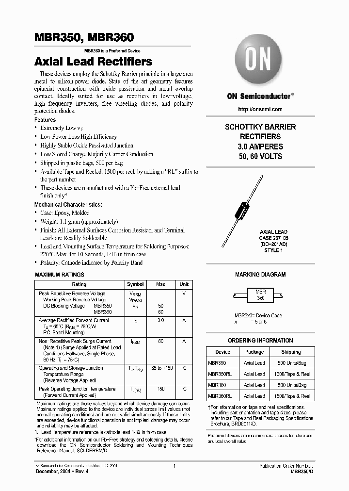 MBR350RL_741863.PDF Datasheet