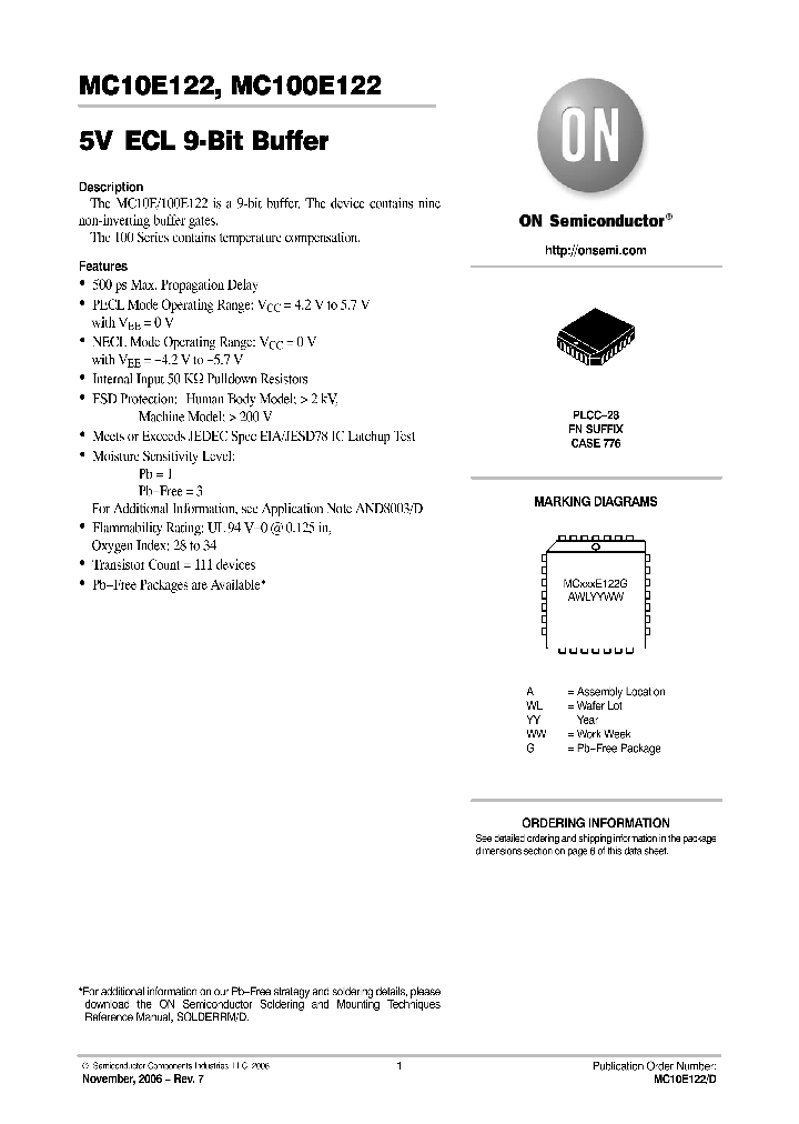 MC10E122FNR2_617899.PDF Datasheet