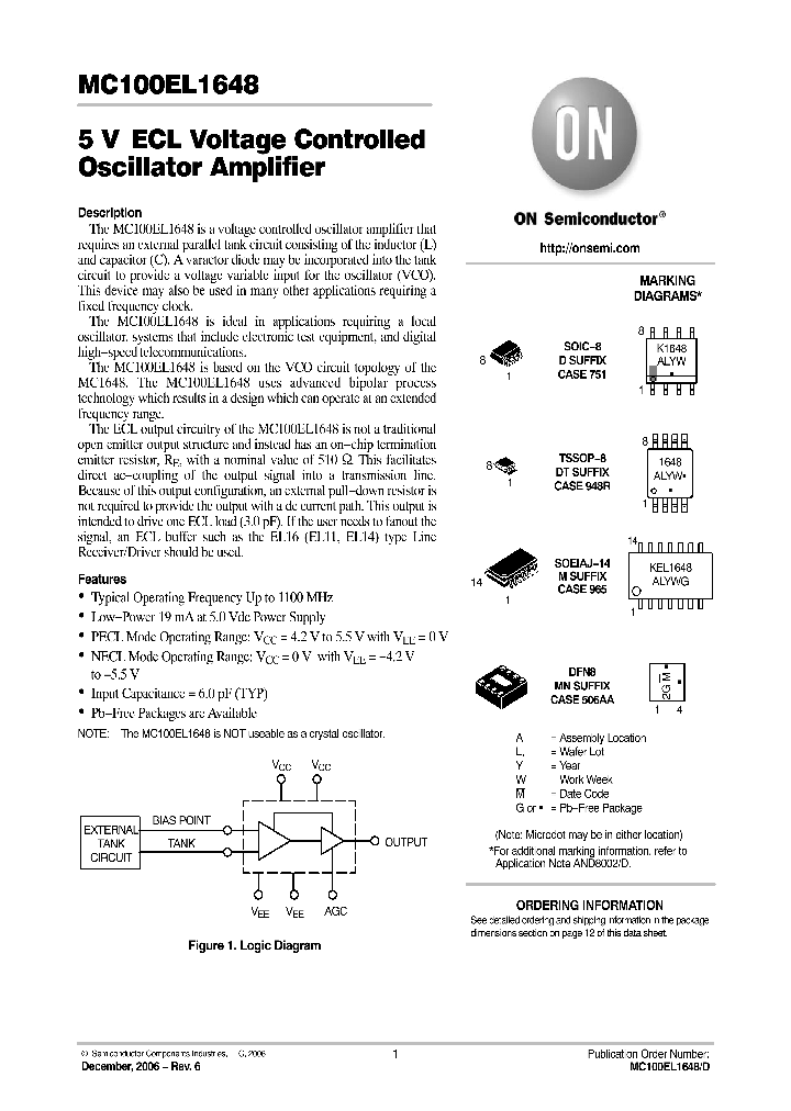 MC100EL164806_750486.PDF Datasheet
