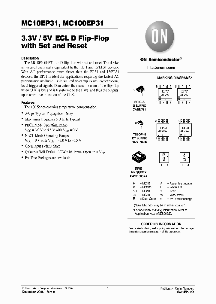 MC100EP31_743046.PDF Datasheet