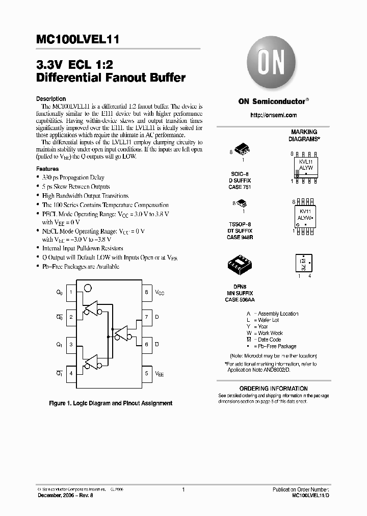 MC100LVEL11D_752756.PDF Datasheet