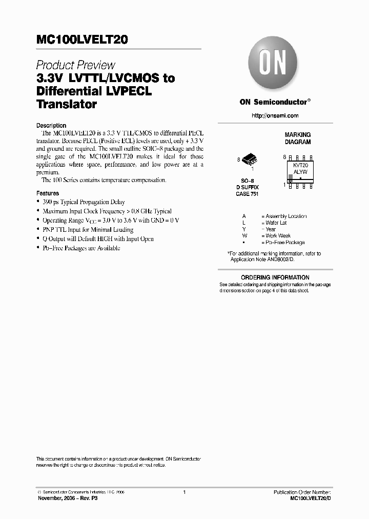 MC100LVELT2006_753420.PDF Datasheet