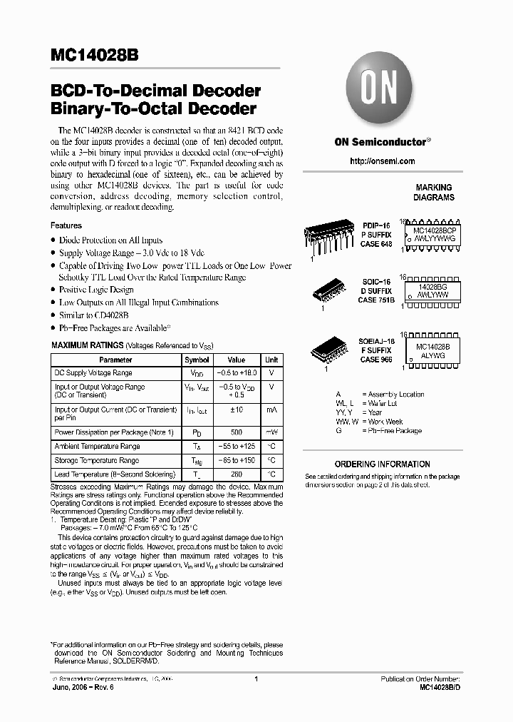 MC14028BCPG_720714.PDF Datasheet