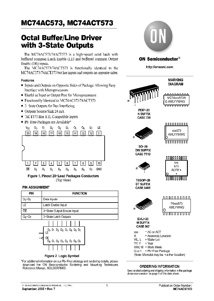 MC74ACT573DWR2_818016.PDF Datasheet