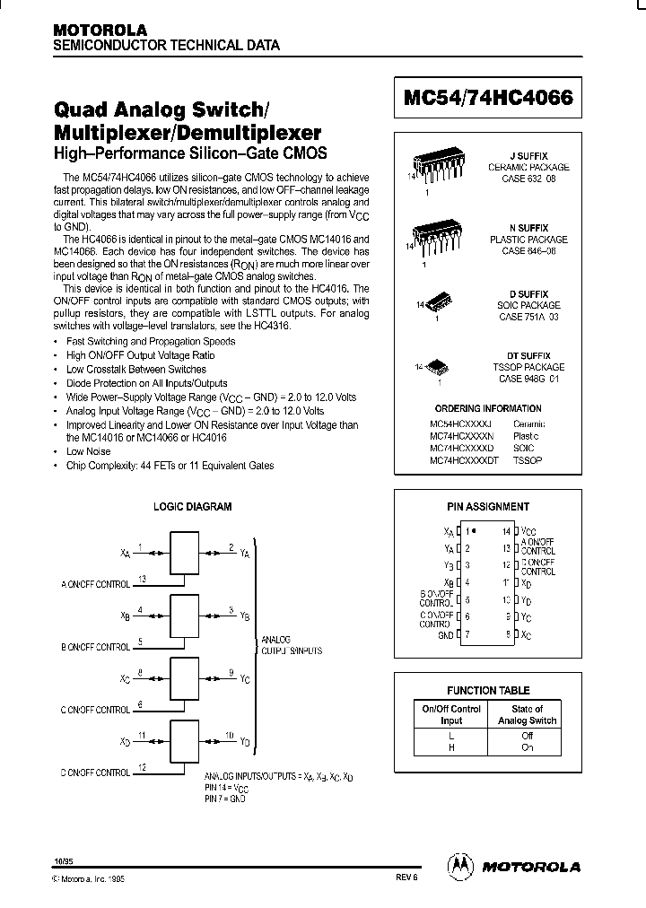 MC74HC4066D_873805.PDF Datasheet